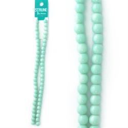 AussieSuperStore Jewellery Making Supplies Green Strung Beads Glass Round 8mm 54pcs (in 2 colors) Strung Beads Glass Round 8mm 54pcs | Jewellery Making Beads 9323823179175 BBS2014092